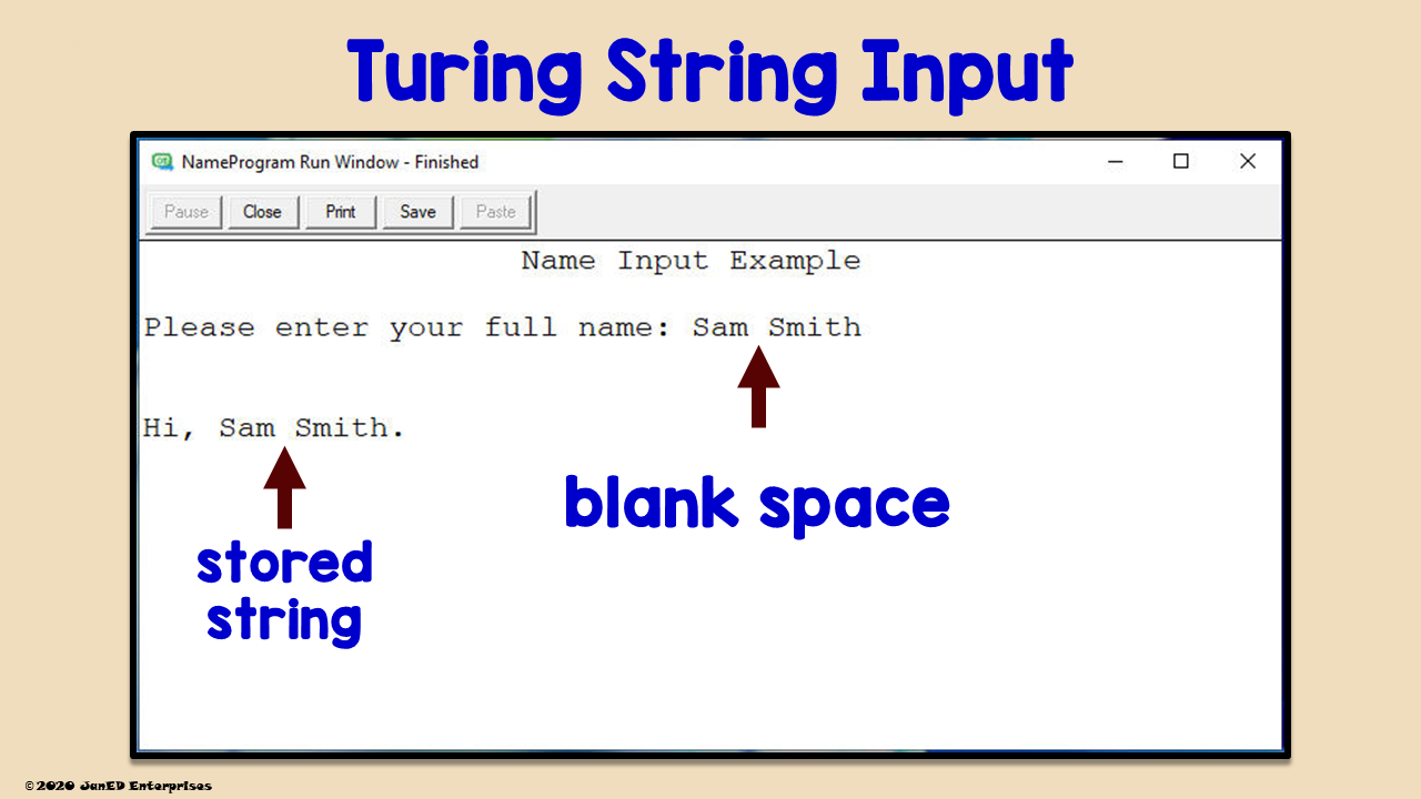 What Are Simple Turing Commands For User Input? - Computer Corner
