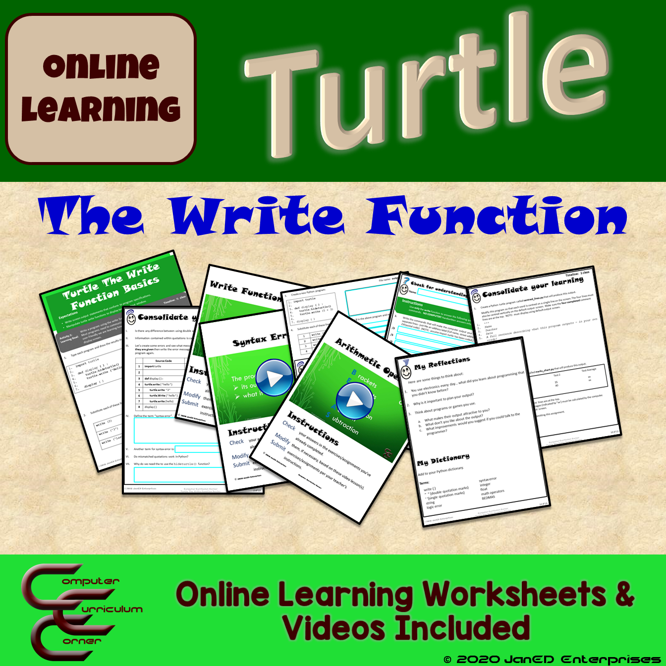 python-turtle-write-function-online-learning-resource